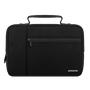 Phoenix Funda de Neopreno para Tablet o Portátil 11" Negra, Protección Eficaz y Elegante con Bolsillos Adicionales para Accesorios, Ideal para Uso Profesional y Diario