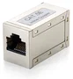 Equip 221159 Adaptador RJ-45 Cat.5e Apantallado Hembra-Hembra, Metálico, Conectores Chapados en Oro