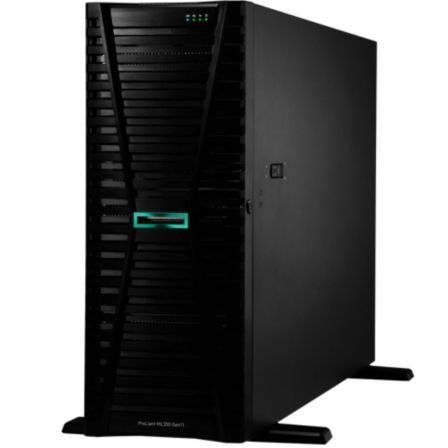 HPE ProLiant ML350 Gen11 Servidor Torre 4U - Intel Xeon Gold 5515+ 8C 3.2GHz / 64 GB RAM DDR5 / 2x SSD 480GB / MR408i-o / 2x1000W / Ref. P81779-425