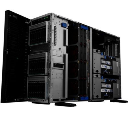HPE ProLiant ML350 Gen11 Servidor Torre 4U - Intel Xeon Gold 5515+ 8C 3.2GHz / 64 GB RAM DDR5 / 2x SSD 480GB / MR408i-o / 2x1000W / Ref. P81779-425