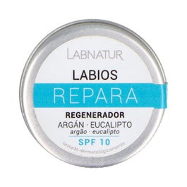 LABNATUR BIO Bálsamo Labial Repara Argan-Eucalipto 15 ml - Labial Hidratante y Regenerante con Ingredientes Naturales