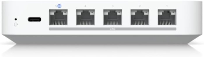 Ubiquiti Cloud Gateway UCG - Dispositivo de red con 5 puertos 2.5 GbE, firewall, VPN, IDS/IPS y soporte para UniFi Protect/Connect