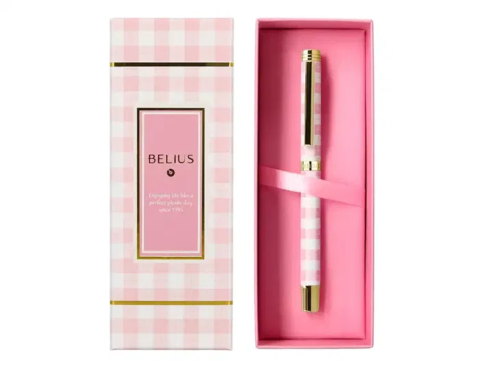 Belius Roller Picnic Collection Rosa Dorado Tinta Negra 0.7 mm