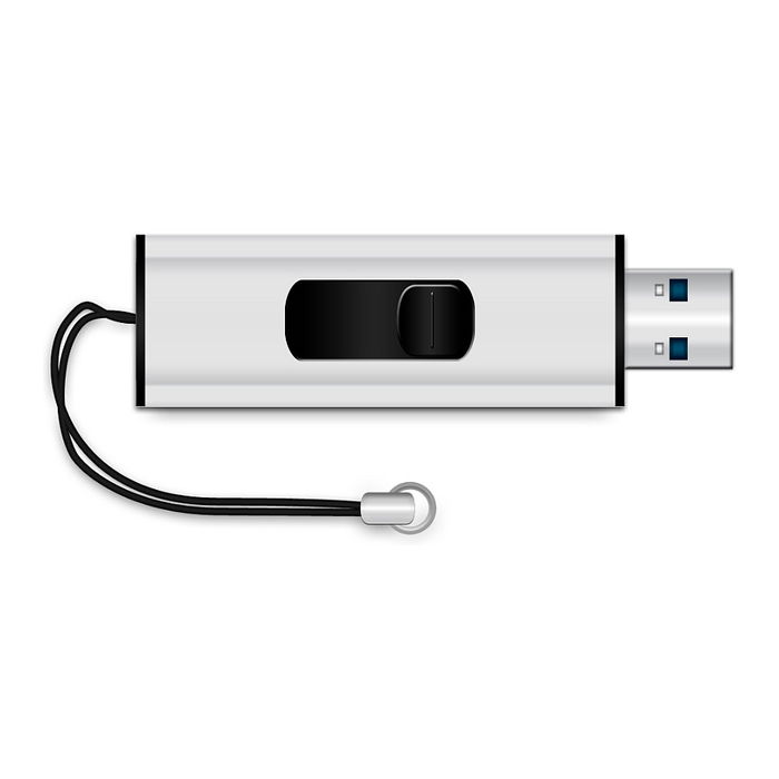 MEDIARANGE MR915 USB 3.2 Gen 1 de 16 GB, USB Type-A / Micro-USB, 50 MB/s, Negro/Plata