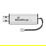MEDIARANGE MR915 USB 3.2 Gen 1 de 16 GB, USB Type-A / Micro-USB, 50 MB/s, Negro/Plata