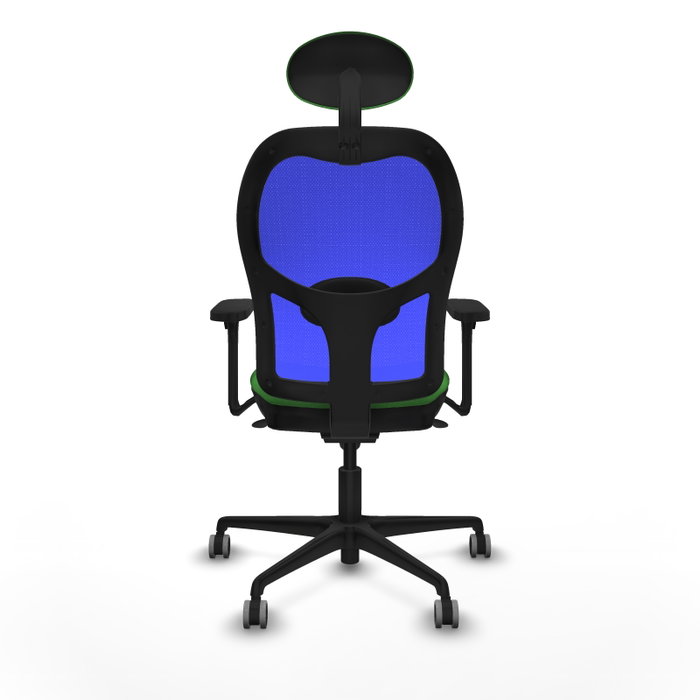 PIQUERAS Y CRESPO Silla de oficina Jorquera con mecanismo Sincro, Verde y Azul PIQUERAS Y CRESPO Silla de oficina Jorquera con mecanismo Sincro, Verde y Azul