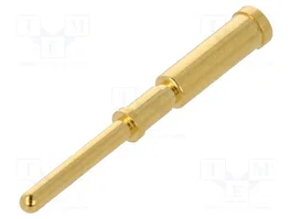 HARTING Contacto Macho M12 Recto Crimpado para Alimentación Industrial