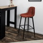 Home Deco Factory Taburete Bar Scott Terracota