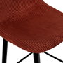 Home Deco Factory Taburete Bar Scott Terracota