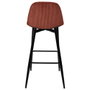 Home Deco Factory Taburete Bar Scott Terracota