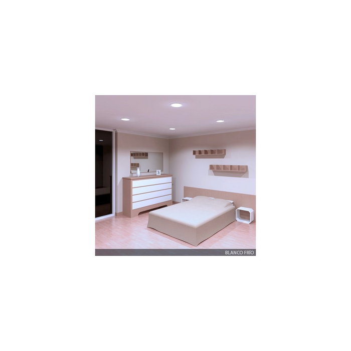 Pack de 2 Paneles LED 20W 6000K Blanco Frío Circular Pack de 2 Paneles LED 20W 6000K Blanco Frío Circular