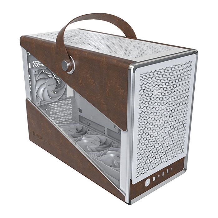 Montech Heritage 30 Pro Blanco/Marrón con Vidrio Templado