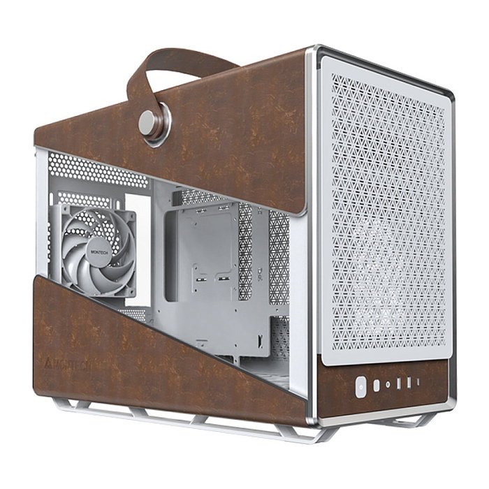 Montech Heritage 30 Pro Blanco/Marrón con Vidrio Templado