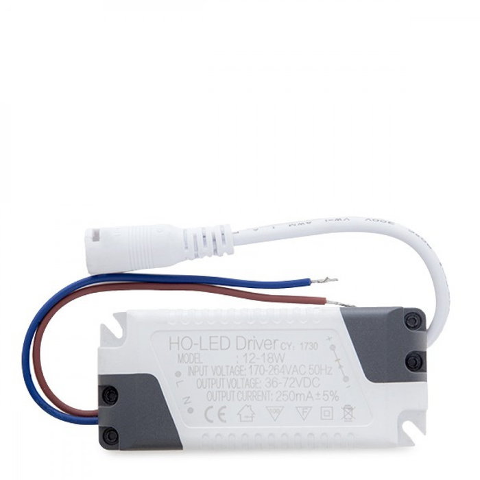 Driver LED No Regulable para Foco Downlight LED 12W