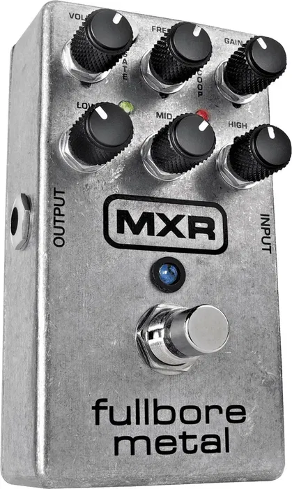 MXR Pedal Fullbore Metal Pedales de Guitarra Eléctrica Ancho 11 cm Alto 6.5 cm Largo 14.1 cm