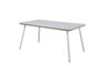 DKD Home Decor Conjunto de Comedor de 7 Piezas con Mesa de Cristal y 6 Sillas con Cojines