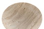 DKD Home Decor Centro de Mesa Mármol Travertino Marrón 17x17x10 cm