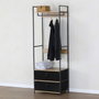 Color Baby Max Home Armario con 2 Cajones 60x40x175 cm