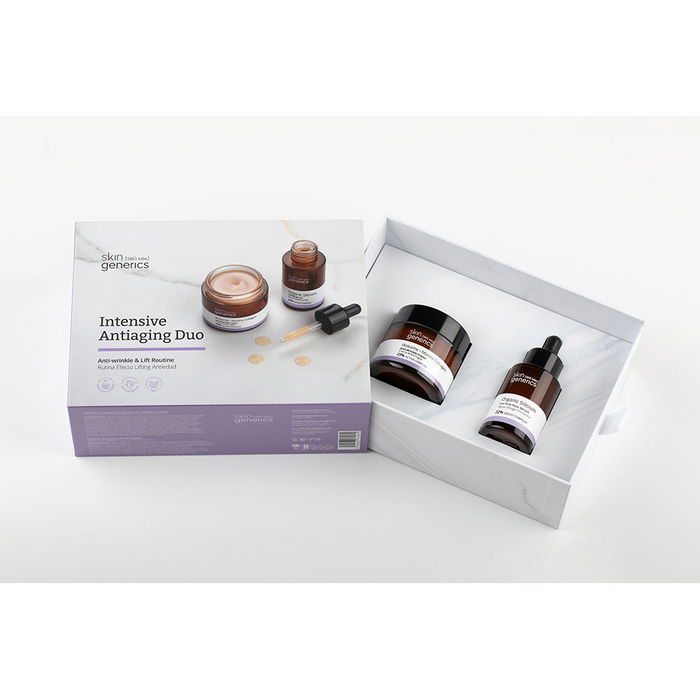 Skin Generics Dúo Intensive Antiaging con Crema de Wakame y Sérum de Silicio - 2 Piezas Skin Generics Dúo Intensive Antiaging con Crema de Wakame y Sérum de Silicio - 2 Piezas