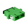LogiLink Adaptador de Fibra SC Duplex con Brida, 12 unidades, Verde