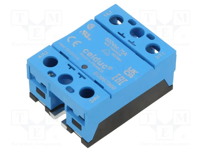 CELDUC Relé de semiconductor SO9 75A 24-600V AC CELDUC Relé de semiconductor SO9 75A 24-600V AC