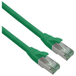 Helos Patchkabel Cat.7 Superflex 7,5m Verde