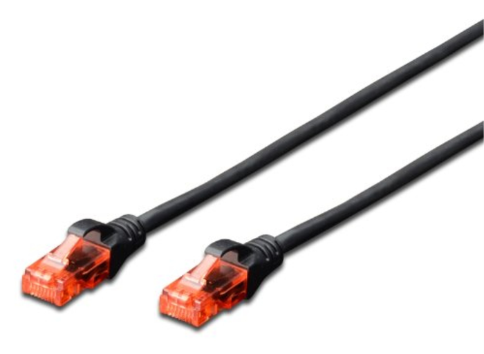 Ewent Cable de red Cat6 U/UTP Negro 3 m Ewent Cable de red Cat6 U/UTP Negro 3 m