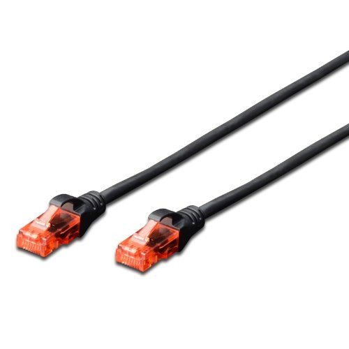 Ewent Cable de red Cat6 U/UTP Negro 3 m Ewent Cable de red Cat6 U/UTP Negro 3 m