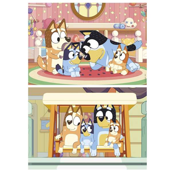 Educa Puzzle Bluey 2x16 Piezas (Madera)