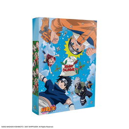 Cinereplicas Calendario de Adviento Oficial Naruto - 24 Sorpresas con Protectores de Frente, Papelería y Coleccionables - Libro Desplegable con Naruto, Sasuke, Sakura, Kakashi