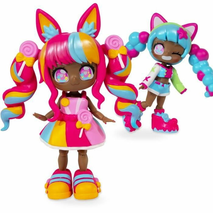 Bandai Muñeca personalizable Animakii Piruleta y Chicle HEA26351