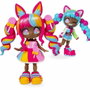 Bandai Muñeca personalizable Animakii Piruleta y Chicle HEA26351