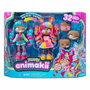 Bandai Muñeca personalizable Animakii Piruleta y Chicle HEA26351