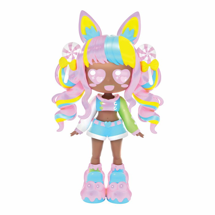 Bandai Muñeca personalizable Animakii Piruleta y Chicle HEA26351