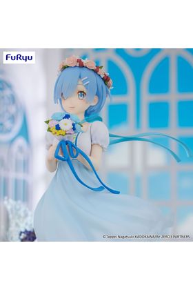 Furyu Re:Zero Starting Life in Another World Estatua Rem Bridesmaid Trio-Try-iT