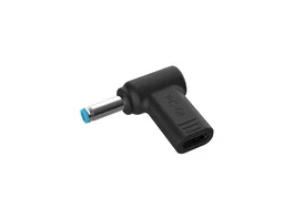 Conceptronic Adaptador USB-C a HP 4.5x3.0mm 18-20V ABBY15PC01 Negro