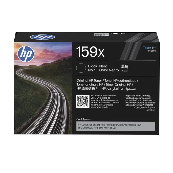 HP 159X Cartucho de Tóner Negro Original de Alto Rendimiento HP 159X Cartucho de Tóner Negro Original de Alto Rendimiento