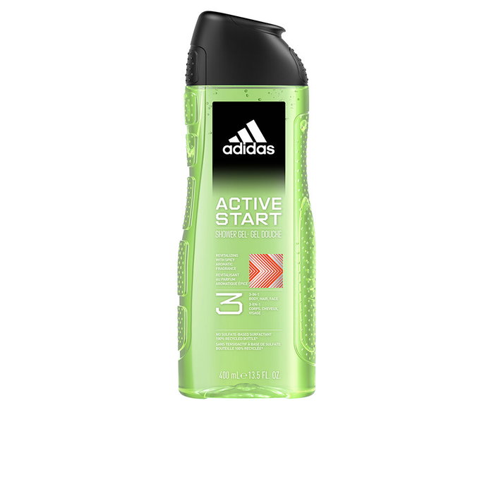 Adidas ACTIVE START Gel de Baño Ducha 3 en 1 para Hombre 400 ml Adidas ACTIVE START Gel de Baño Ducha 3 en 1 para Hombre 400 ml
