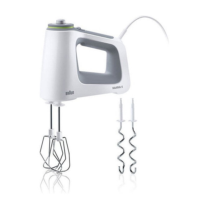Braun HM 5100 WH MultiMix 5 Batidora de Mano 750W Gris y Blanco Braun HM 5100 WH MultiMix 5 Batidora de Mano 750W Gris y Blanco
