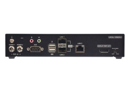 ATEN Transmisor KVM sobre IP KX9970T DisplayPort - Extensor de Señal 5K 60Hz HDR10, 240Hz FHD para eSports, Redundancia de Red y Alimentación, Modo Panel Array