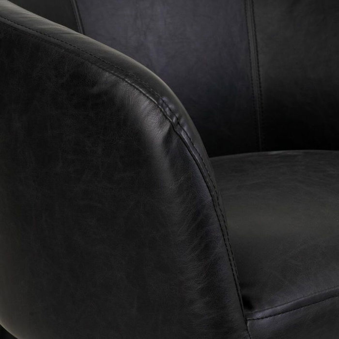 Sillón Alexandra House Living Negro 60 x 82 x 62 cm