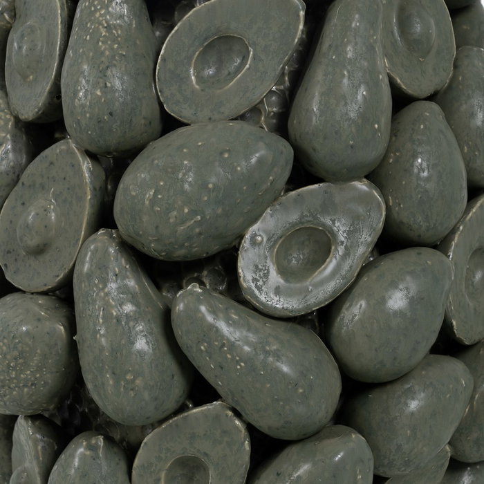 Jarrón Verde Cerámica Decoración 33 X 33 X 37,50 cm