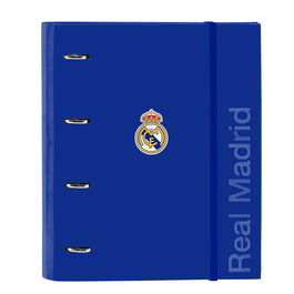 Carpeta de anillas Real Madrid C.F. Azul 27 x 32 x 3.5 cm