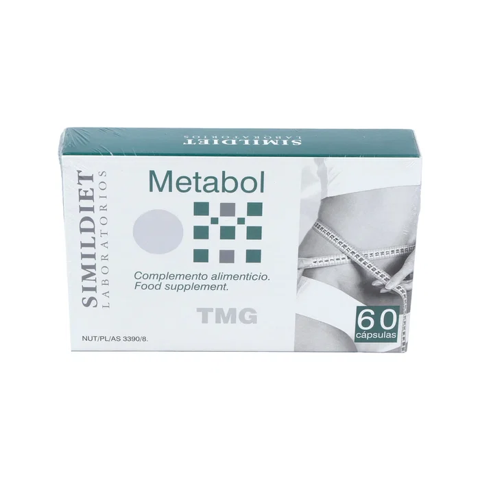 SIMILDIET Metabol 60 Cápsulas Suplemento para Mantenimiento del Peso con Té Verde, CLA, Cromo y L-Carnitina SIMILDIET Metabol 60 Cápsulas Suplemento para Mantenimiento del Peso con Té Verde, CLA, Cromo y L-Carnitina