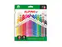 Alpino Lápices de Colores Up Mina Premium Caja 24 Unidades Colores Surtidos Alta Calidad Madera Diseño Moderno