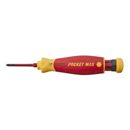 Wiha PocketMax electric destornillador con cargador de puntas