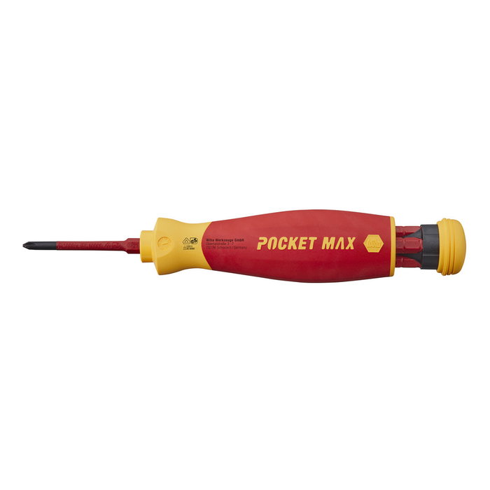 Wiha PocketMax electric Destornillador con portabits Wiha PocketMax electric Destornillador con portabits