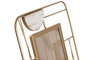 DKD Home Decor Marco de Foto 10x15 Metal MDF Dorado Surtido