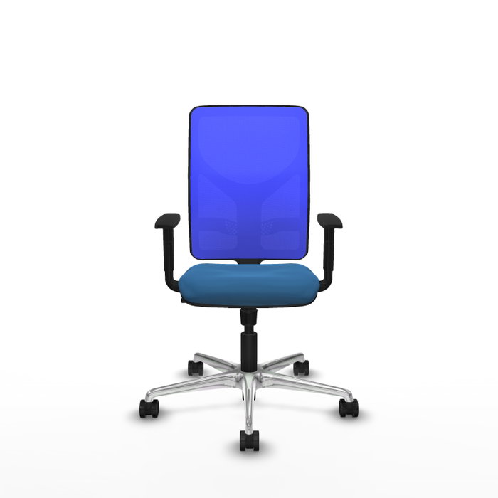 PIQUERAS Y CRESPO Silla de oficina Motilla Azul con mecanismo Sincro PIQUERAS Y CRESPO Silla de oficina Motilla Azul con mecanismo Sincro