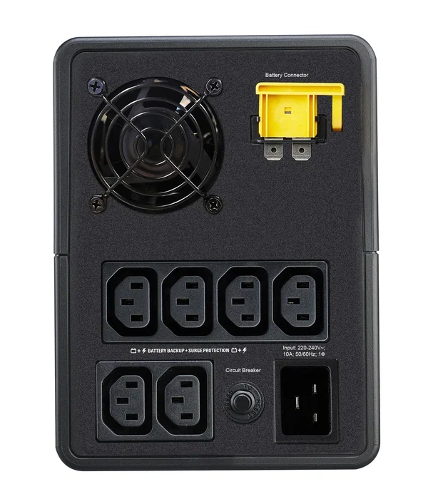 APC Easy UPS SAI UPS 2200VA / 1200W Sistema de Alimentación Ininterrumpida con AVR, 6 Salidas AC, 230V, Negro